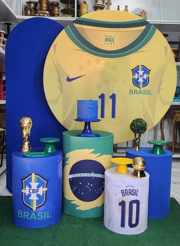 Variação tema Brasil — camisa da seleção